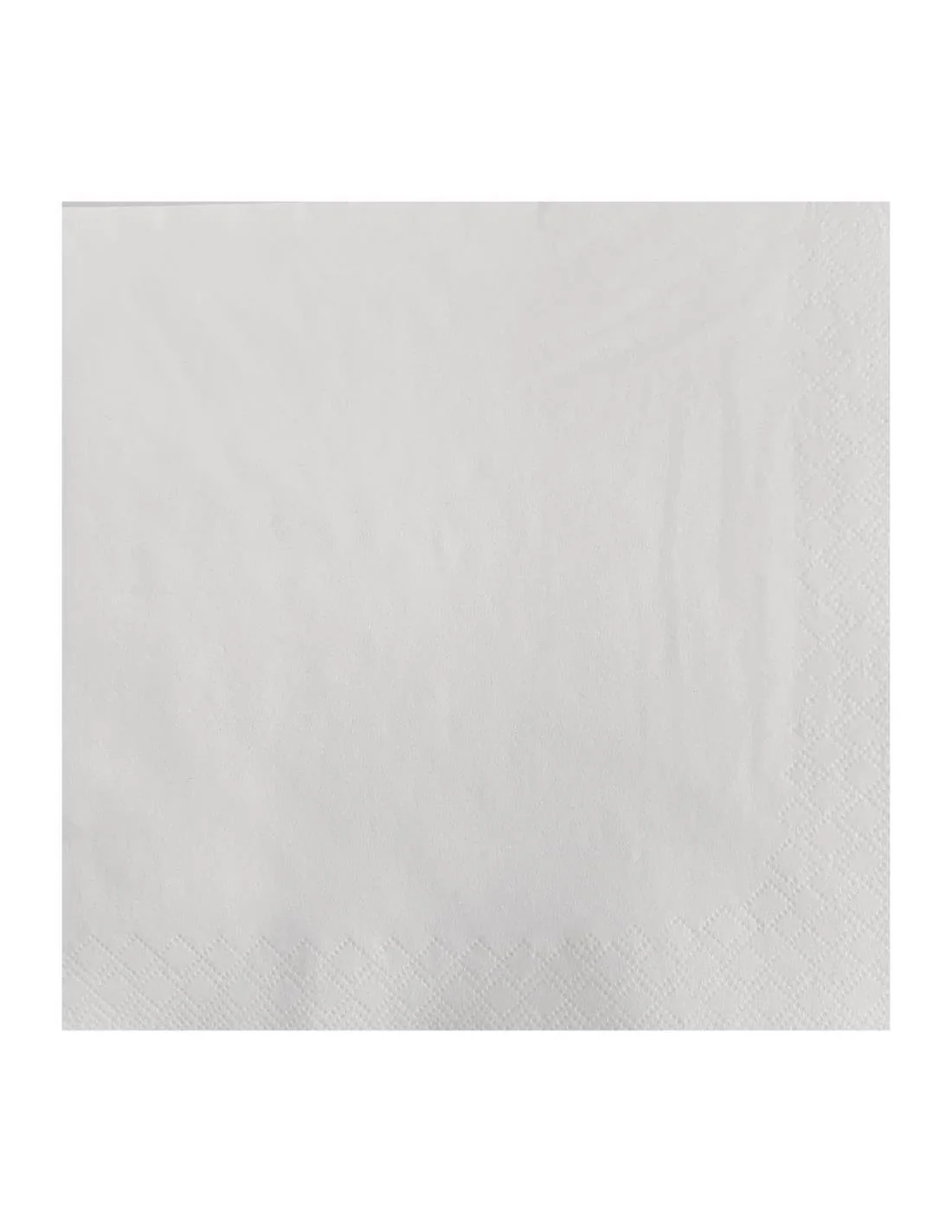 Serviettes en papier professionnelles blanches Fasana 400mm (Lot de 1000)