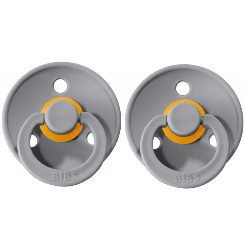 set 2 tétines bibs cloud/cloud