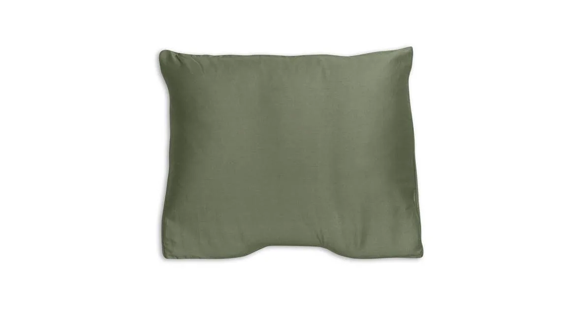 Silvana Support Satin taie d’oreiller pour oreiller extra ferme (#6) vert