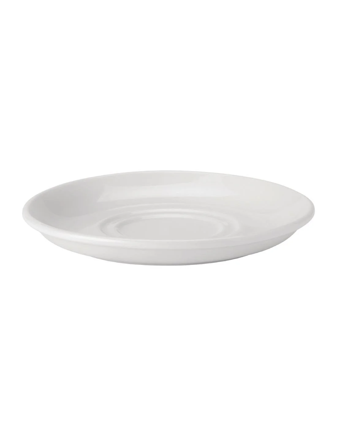 Soucoupes double puits Utopia Pure White 150 mm (lot de 24)
