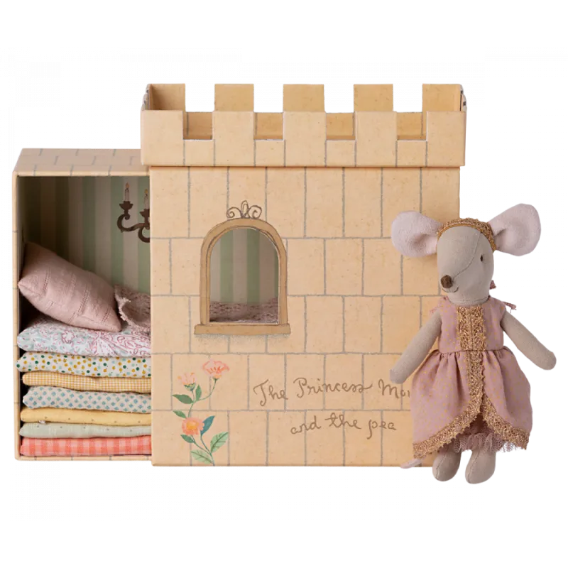 souris princesse et le petit pois