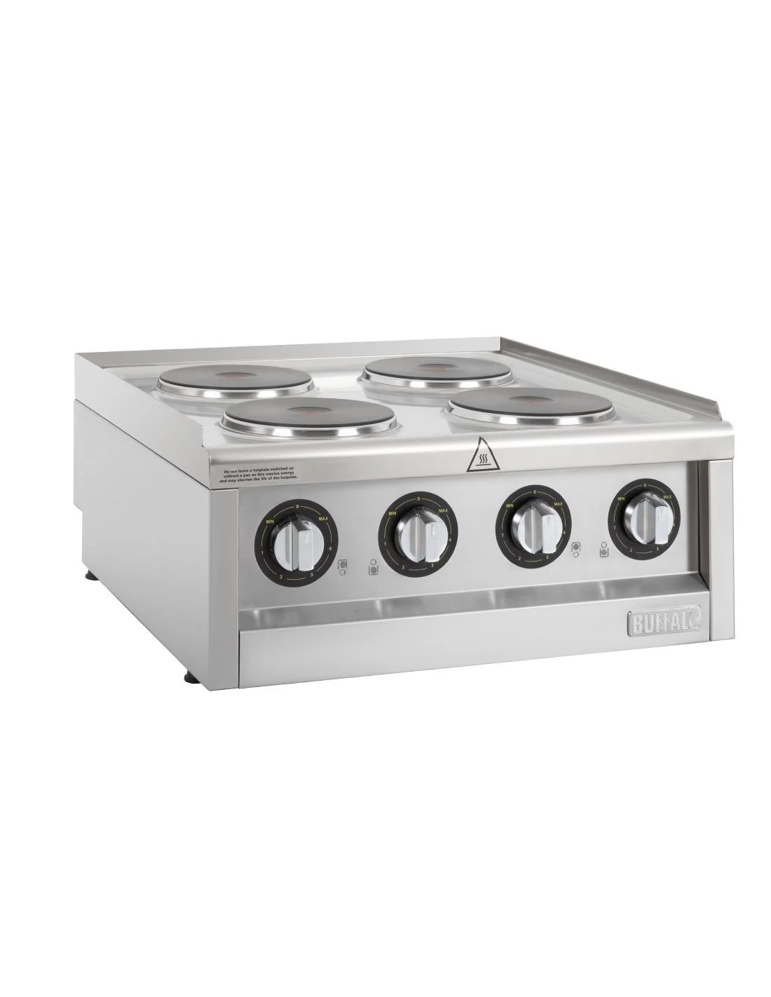 Table de cuisson électrique 4 feux Buffalo Série 600