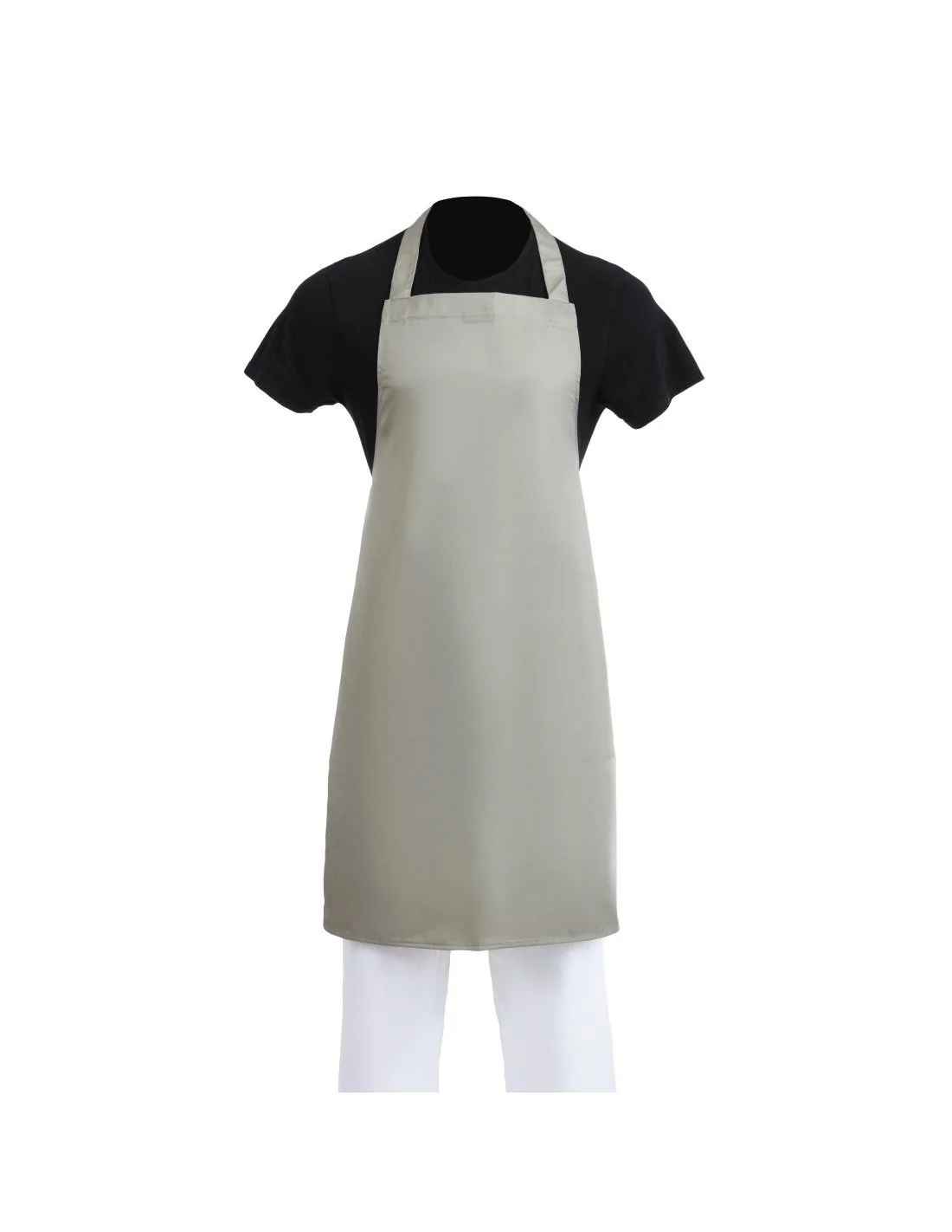 Tablier bavette Whites polyester-coton olive