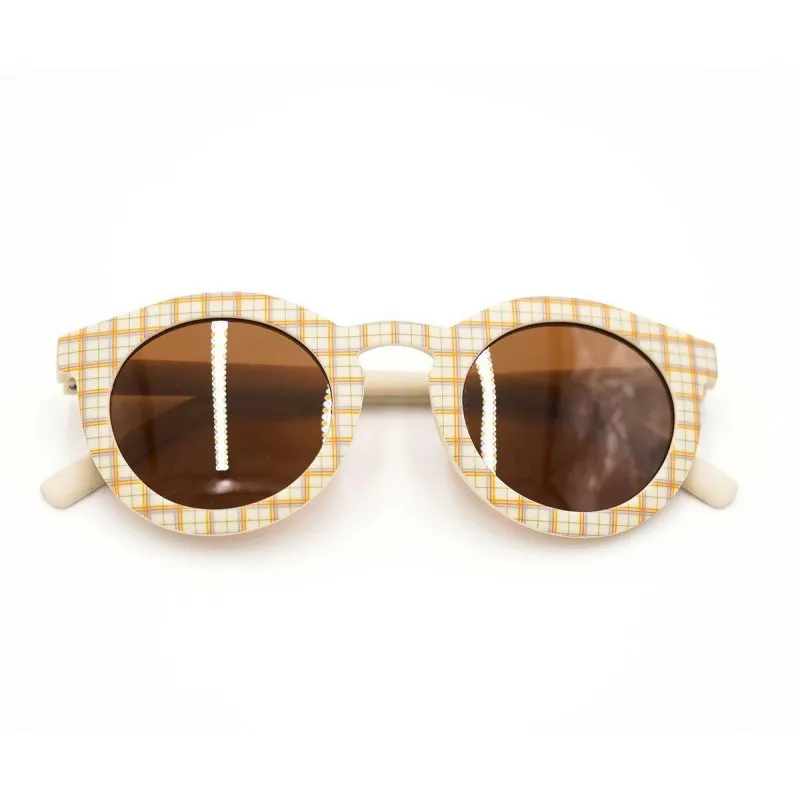 pattern-plaid polarized sunglasses (0-2 years)