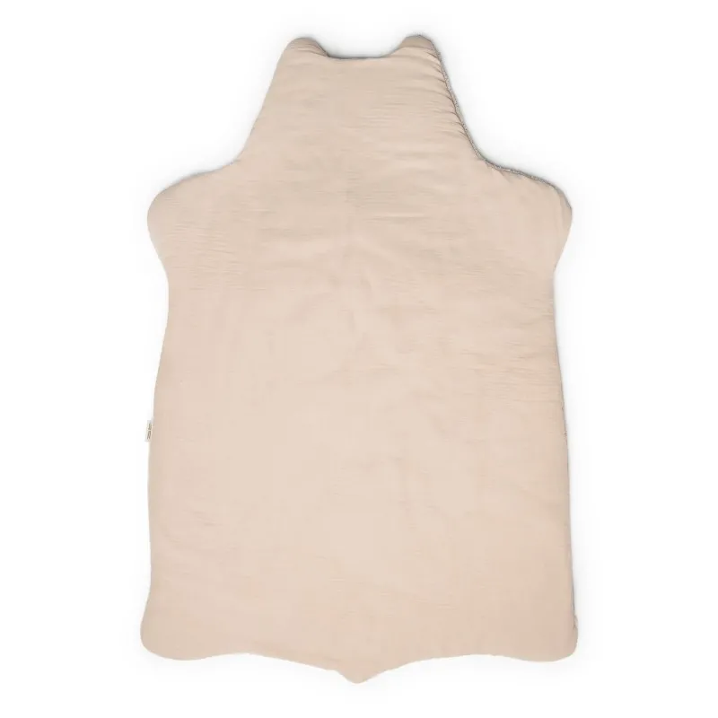 terry teddy plaid nude powder