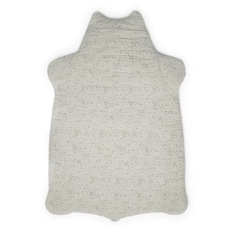 terry teddy plaid stone sky