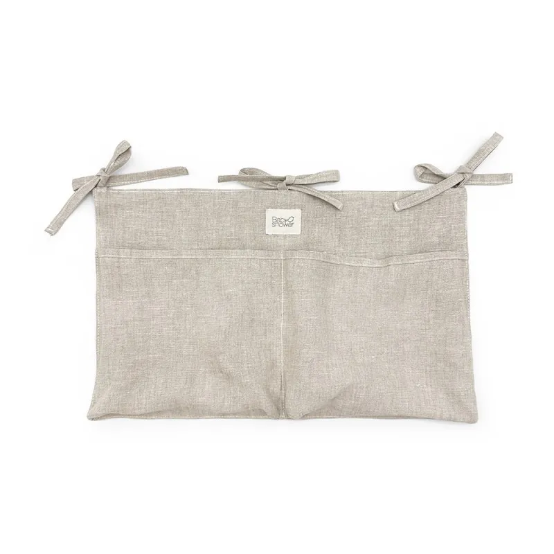 tinker crib organiser 100% linen