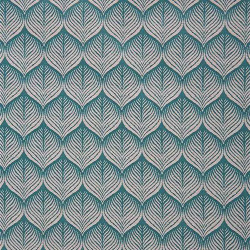 Tissu Avignon Jacquard Bleu