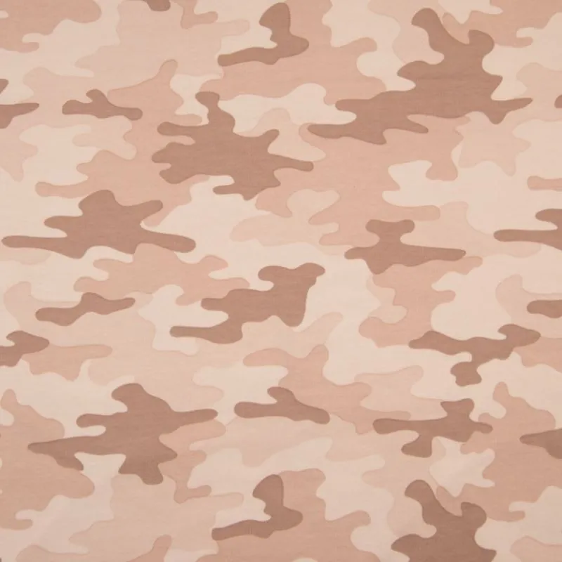 Tissu Camouflage Rose