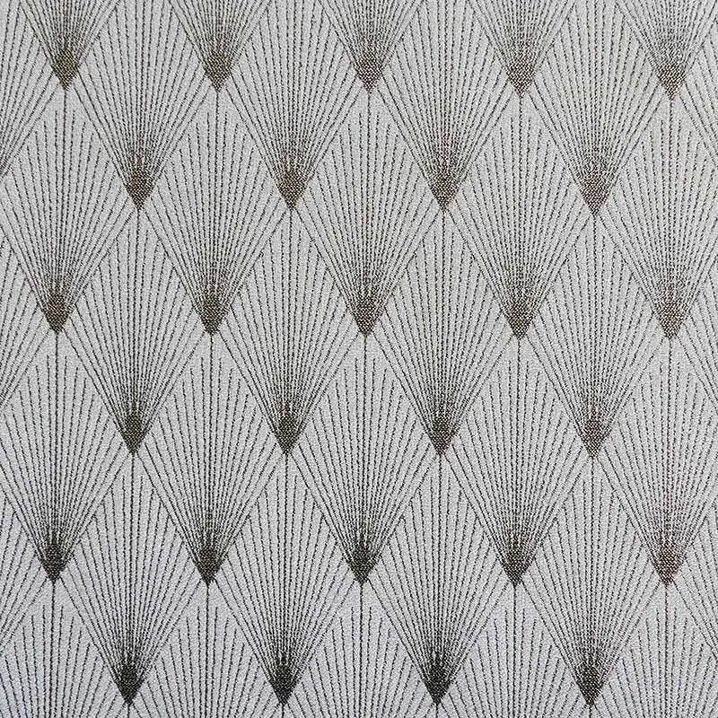 Tissu Comete Jacquard Gris et argent
