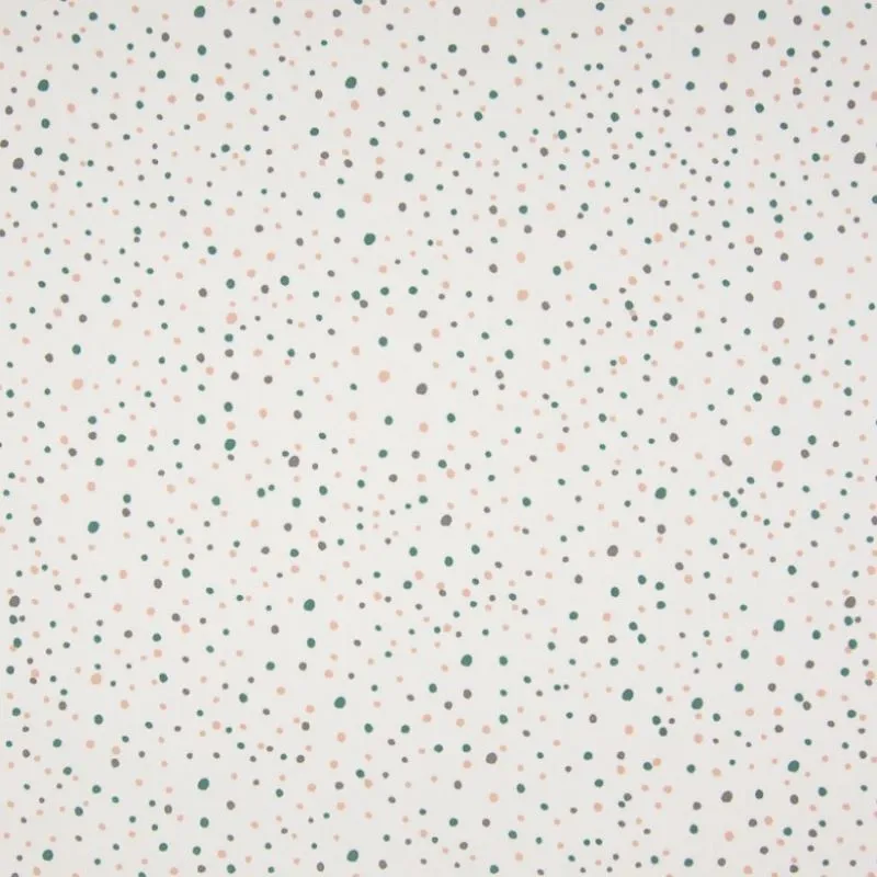 Tissu Coton Imprimé Confetti Multico