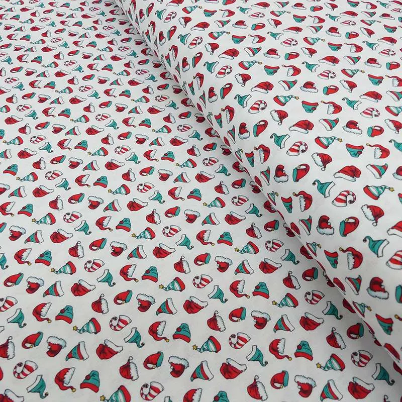 Tissu Coton Imprimé Digital Elf