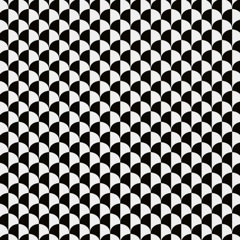 Tissu Jacquard Frank Noir et Blanc