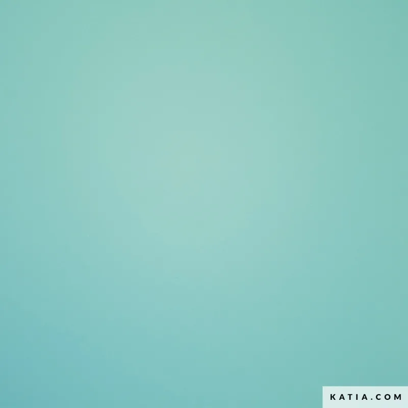 Tissu Katia Vinyl Mat Vert D'eau