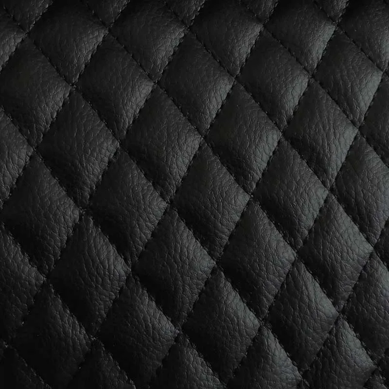 Tissu Simili Matelassé Noir