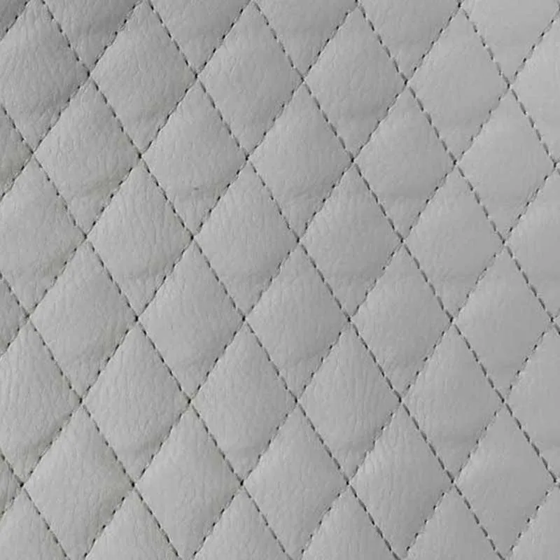 Tissu Simili Matelassé Pierre