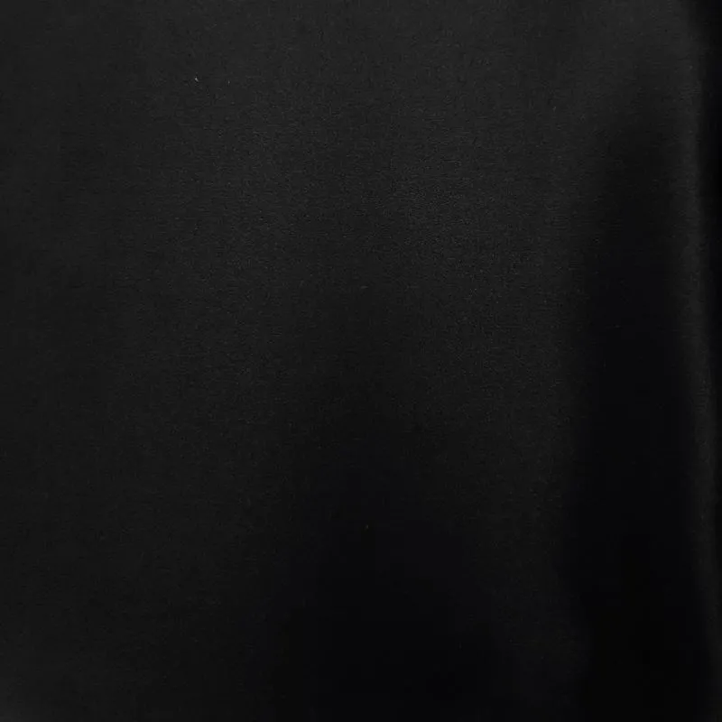 Tissu Soie Naturelle Seta Noir