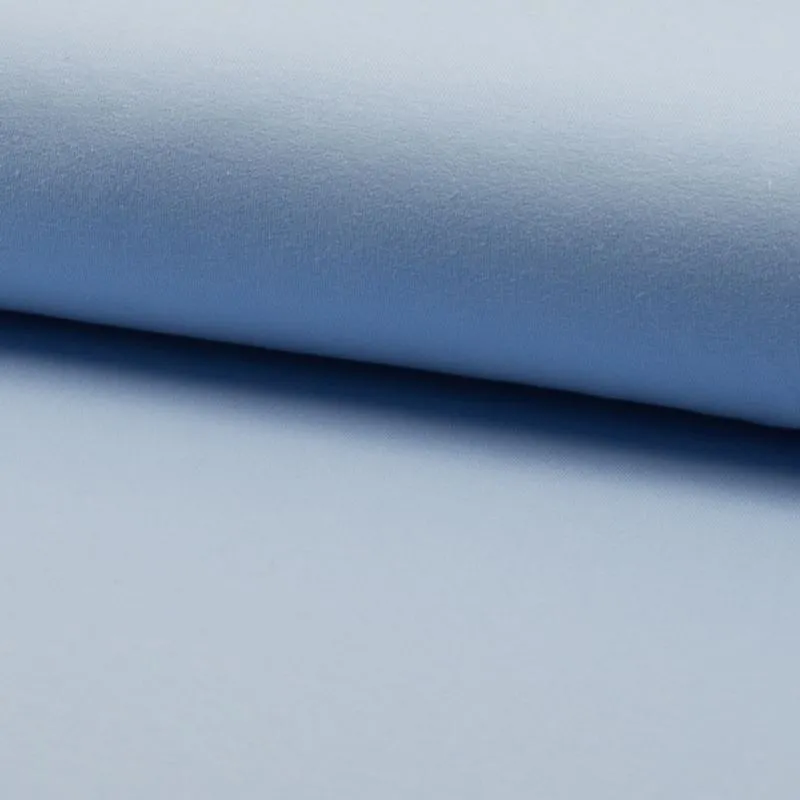 Tissu Sweat French Terry Bleu