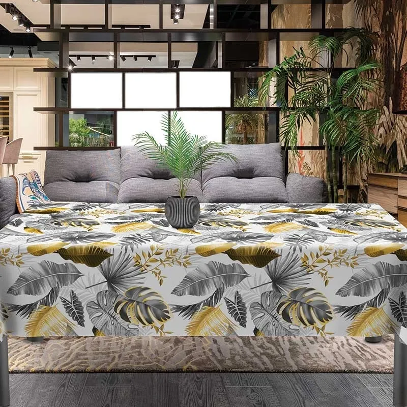 Tissu Toile Cirée Matrix Guyane Blanc