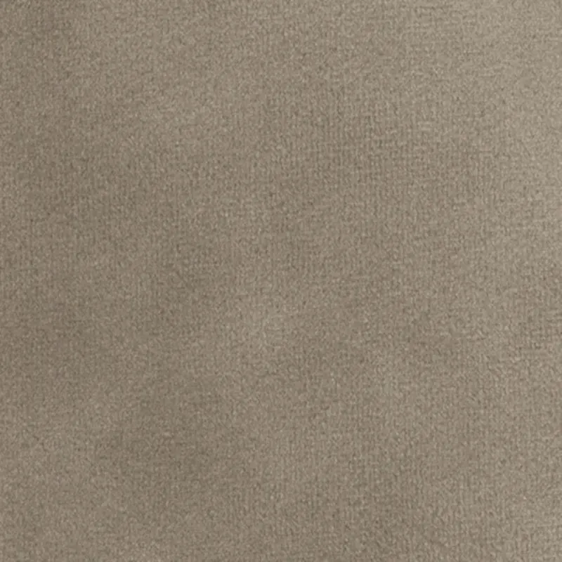 Tissu Velours Uni Cindy Taupe