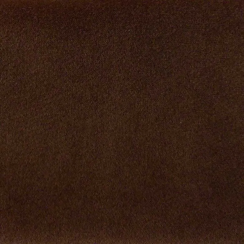 Tissu Velours Uni Meg Brun