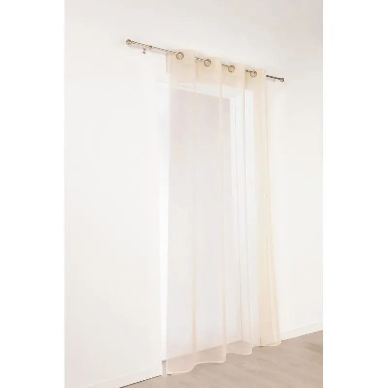 Tissu Voile Plein Jour Ecru