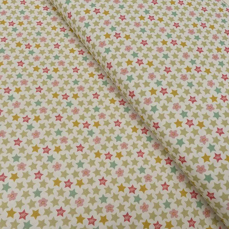 Tissu Wish Imprimé Bio Etoile Multico
