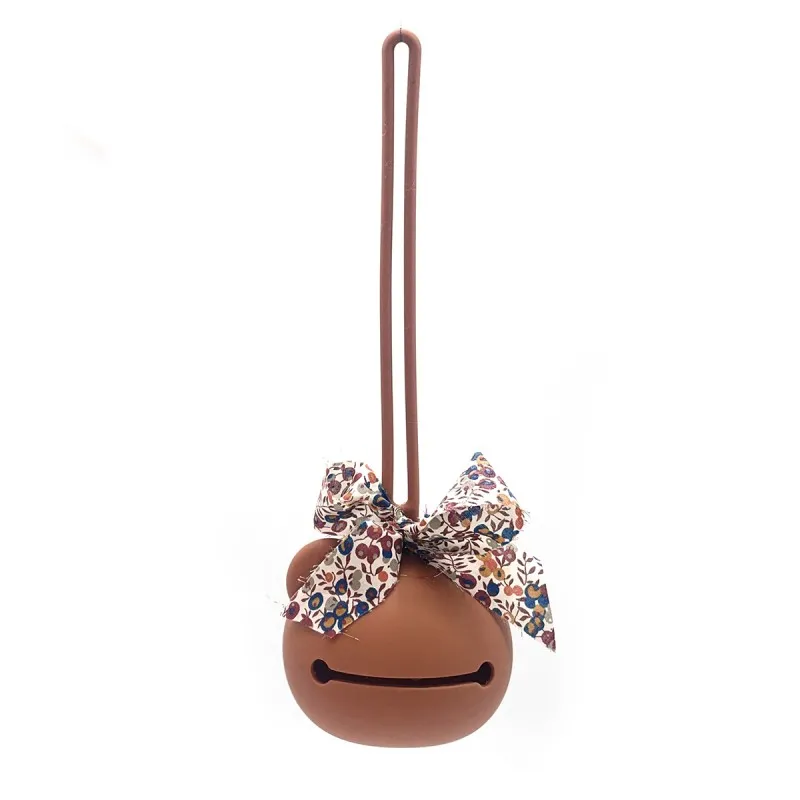 toffee teddy pacifier holder case