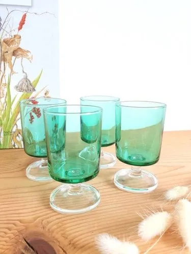Verres à apéritifs Luminarc vintage