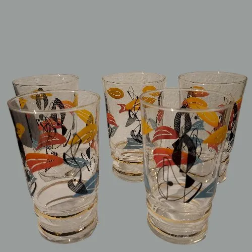 Verres à eau Miro, 1950,60, vintage