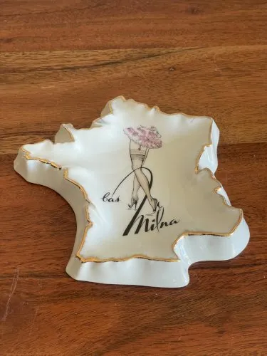 Vide poche carte de France bas Milna