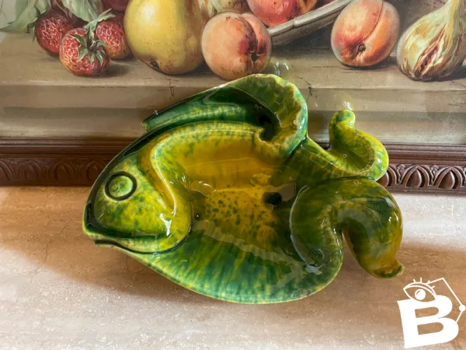 Vide poche poisson 24cm vintage