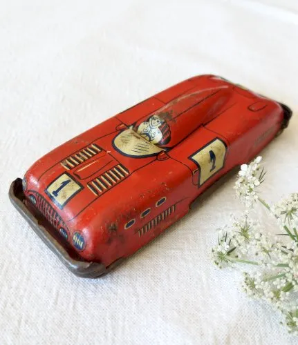 Voiture en tôle miniature- Bugatti C.R-64 - Charles Rossignol