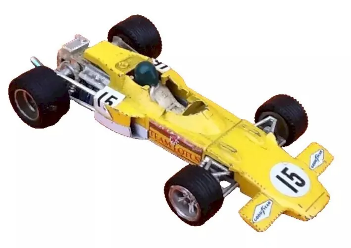 Voiture miniature Lotus-Ford 72 F1 Mebetoys GranPrix (1972)