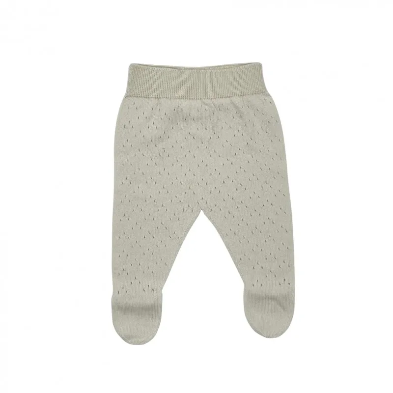 cream tricot baby gaiter