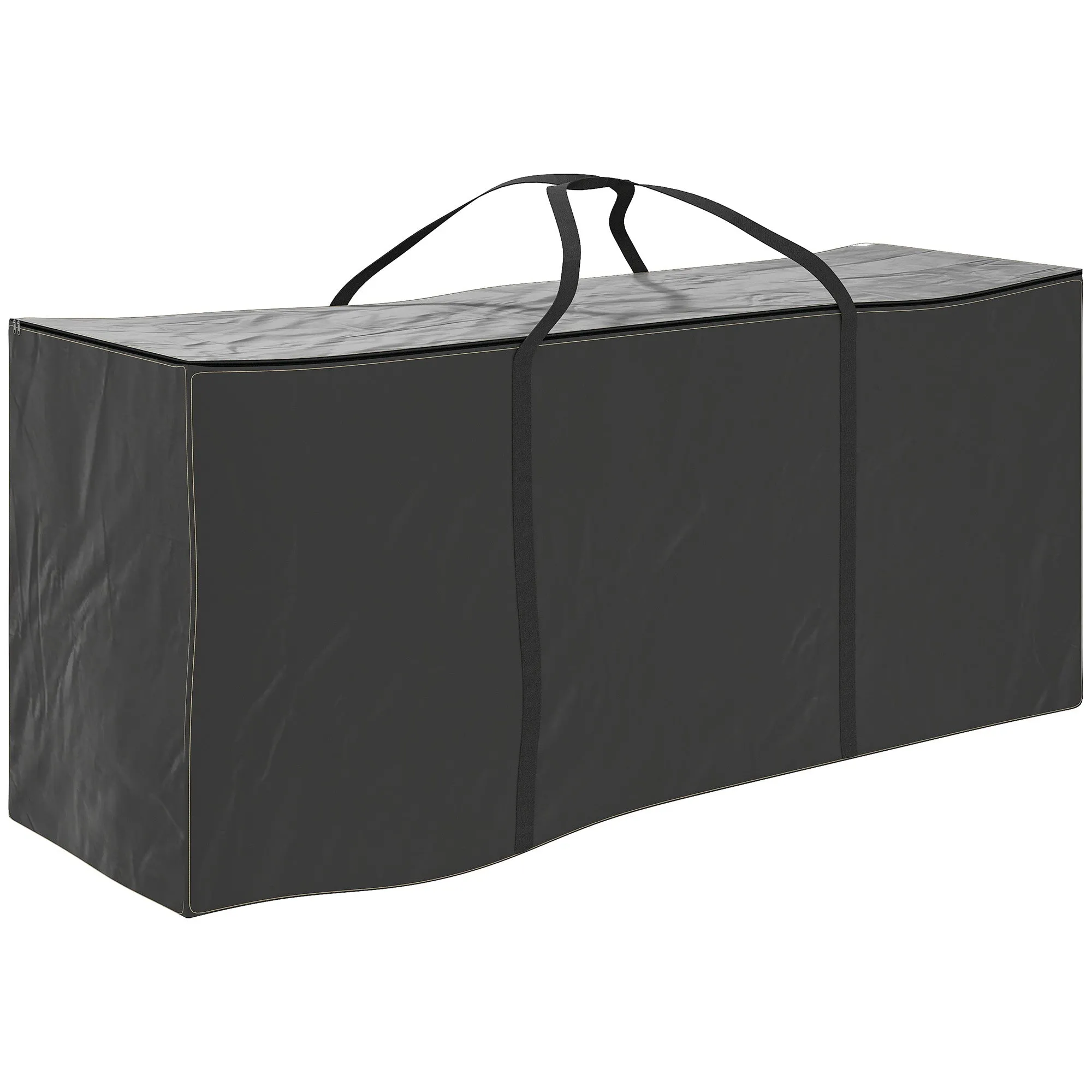 720 L Waterproof Garden Cushion Storage Bag Black