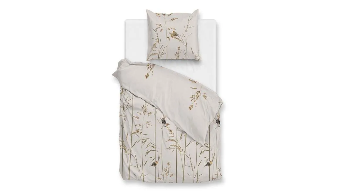 Zohome Pettirosso housse de couette en flanelle naturel