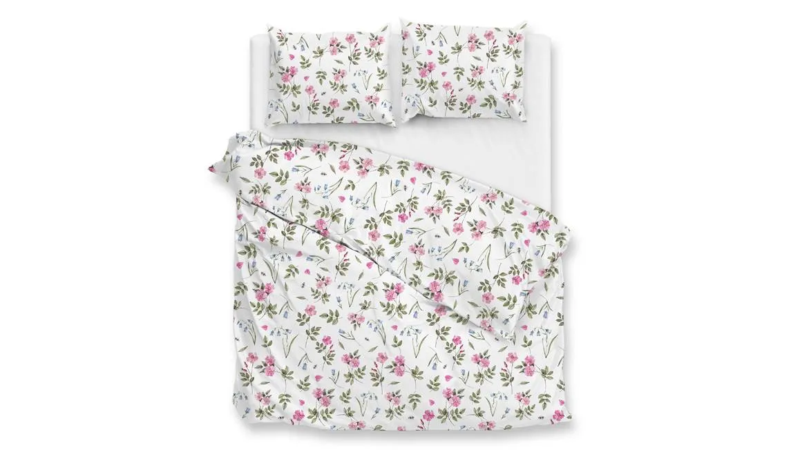 Zohome Sierra housse de couette blanc