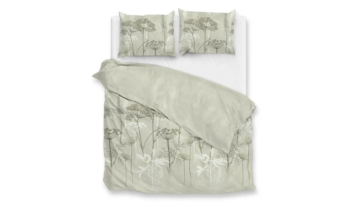 Zohome Traci housse de couette en flanelle vert