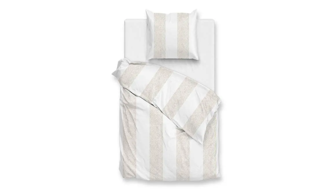 Zohome Tratti di Satinado housse de couette sable