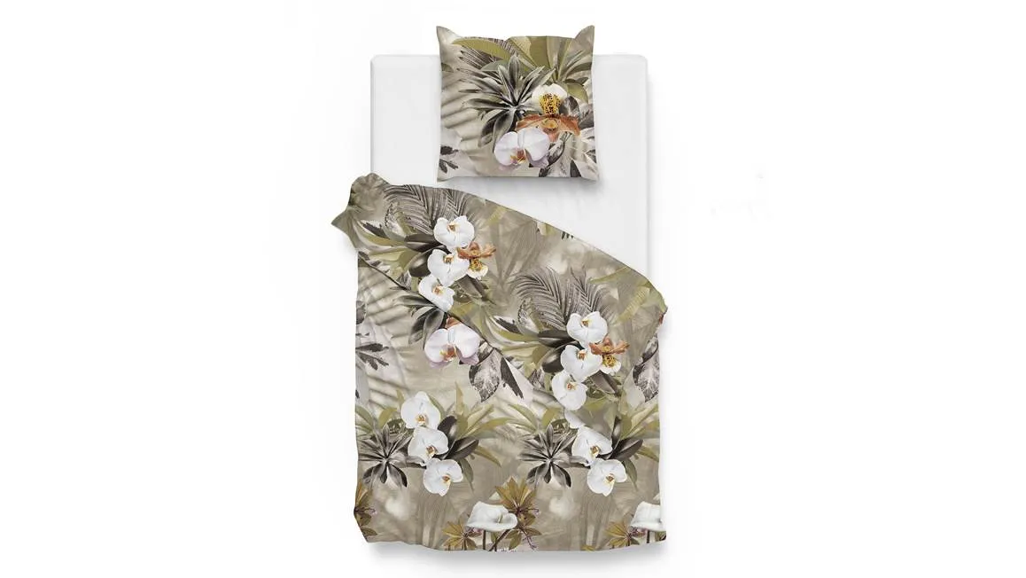 Zohome Valérie housse de couette vert